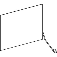 L31201100 LEHNEN EVOLUTION Дзеркало 600х450х5 мм, ручка справа (1 сорт) KOLO фото 1