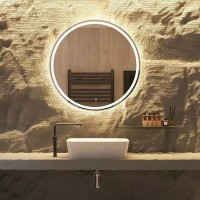 5501070 AllRound Кругле дзеркало d70см з LED підсвіткою та тачсенсором (1 сорт) Devit фото 6