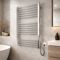 2.2.1802.03.P Рушникосушка Гера-I 800х500/80 електр. TR К, Полір.нержав. (1 сорт) Mario фото 4