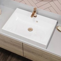 Раковина Varna 600 врізний, колір білий, покриття глянець (1 сорт) MIRAGGIO фото 4