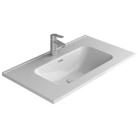 131775+126225  Тумба VORA 100 2  ящ, +   раковина біла ENZO,   MINERAL GREEN (1 сорт) ROYO фото 1