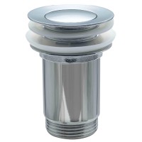 DVVCH01 Випускний клапан для раковини click-clack, хром (1 сорт) Devit фото 1