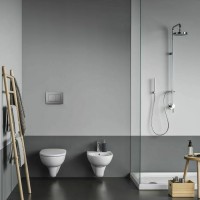 115.137.21.1 Delta20 square Клавіша змиву з подвійним змивом: Глянцевий хром (1 сорт) Geberit промо фото 5