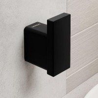 GW05 55 04 03 Pompei Гачок, нержавіюча сталь, чорний мат. (1 сорт) GENWEC фото 3