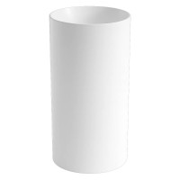 1408640 Style Раковина окремостояча без отовора під змішувач 400х400х860, біла (1 сорт) Devit фото 1