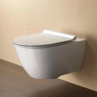 881511/MS86CSN11/FISR2  PURA, Унітаз підвісний + кришка + набір кріп., глянцевий білий (1 сорт) GSI фото 3