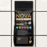 Зат WIM  NOVA FUGA MATT 1/22  2кг чорний (1 сорт) WIM фото 2