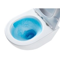 DFL0460111W Flow Унітаз підвісний 495*365*365mm з кришкою soft-close, Vortex Flush, білий глянець (1 Devit фото 8