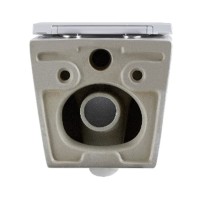 DFL0460111W Flow Унітаз підвісний 495*365*365mm з кришкою soft-close, Vortex Flush, білий глянець (1 Devit фото 4