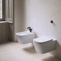 961511/MS96C11/FISR2 NUBES, Унітаз підвісний + кришка+набір для кріплення, глянцевий білий (1 сорт) GSI фото 3