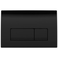 115.119.DW.1 Delta50 Клавіша змиву з подвійним змивом: Чорний глянець (RAL 9005) (1 сорт) Geberit промо фото 2