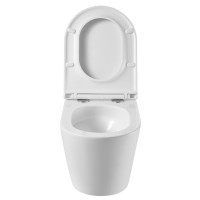 DCA0530111W Calma Унітаз підвісний 515x355x365mm з кришкою soft-close, Vortex Flush, білий глянець ( Devit фото 8