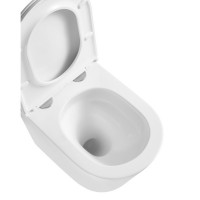 DCA0530111W Calma Унітаз підвісний 515x355x365mm з кришкою soft-close, Vortex Flush, білий глянець ( Devit фото 13