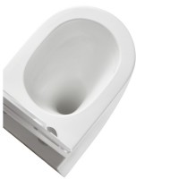 DCA0530111W Calma Унітаз підвісний 515x355x365mm з кришкою soft-close, Vortex Flush, білий глянець ( Devit фото 11