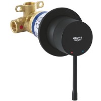 UA111197243 Essence Комплект прихованого монтажу гігієнічного душу, чорний матовий (3пак) (1 сорт) Grohe фото 2