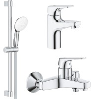UA121624S1 Bau Flow Комплект змішувачів для ванни (3 пак) (1 сорт) Grohe