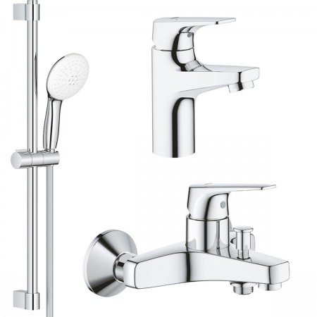 UA121624S1 Bau Flow Комплект змішувачів для ванни (3 пак) (1 сорт) Grohe