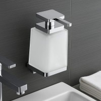 2132021A Elegance Дозатор рідкого мила з тримачем, хром (1 сорт) Langberger фото 3