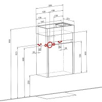 15453 Вінтаж )Тумба підвісна з раковиною-40 mini, білий глянець (1 сорт) Аква Родос фото 3