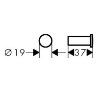 41711000 Logis Universal Гачок (1 сорт) HANSGROHE