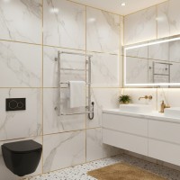 2.3.0313.10.P Рушникосушка Люкс НР-І  650х430/150 електр. TR К, Полір.нержавійка (1 сорт) Mario фото 7