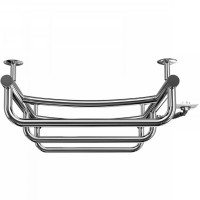 2.3.0313.10.P Рушникосушка Люкс НР-І  650х430/150 електр. TR К, Полір.нержавійка (1 сорт) Mario фото 4