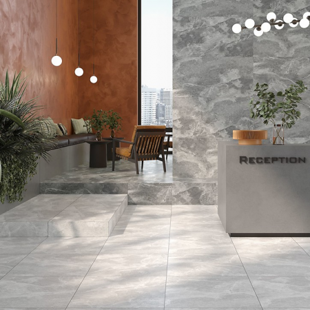 LOCARNO LIGHT GREY MATT RECT** (1 сорт) CERSANIT entry