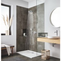 26668000 Tempesta 250 Лійка для верхнього душу з тримачем, хром (1 сорт) Grohe фото 6