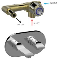 Z00548000000005 APICE внутрішня частина змішувача для раковини (1 сорт) Bossini фото 1