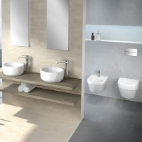 5684HR01 OMNIA ARCHITECTURA Унітаз підвісний DirectFlush + 98M9C101 Кришка (1 сорт) VILLEROY  BOCH фото 14