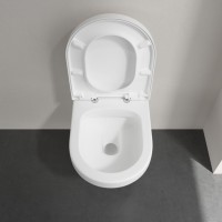 5684HR01 OMNIA ARCHITECTURA Унітаз підвісний DirectFlush + 98M9C101 Кришка (1 сорт) VILLEROY  BOCH фото 9