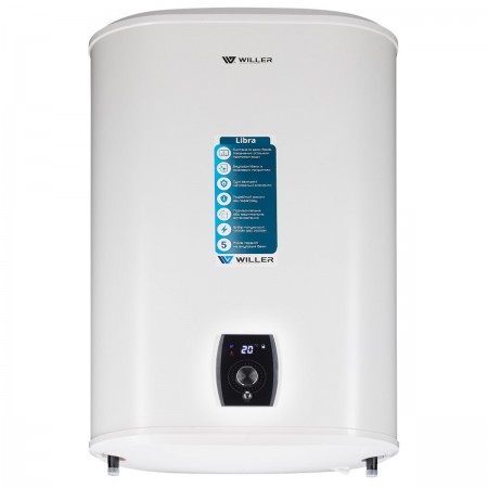 EVH50DRI Libra водонагрівач універсальний монтаж(вертикально і горизонтально), 50 л., 2 кВт (1 сорт) WILLER