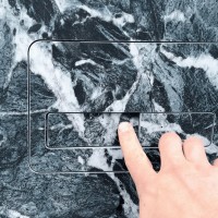 E10007 Прихована кнопка змиву Edplit Hidden  Trigger M2 CWGD CWGD(Geberit Delta) (1 сорт) EDPLIT фото 2