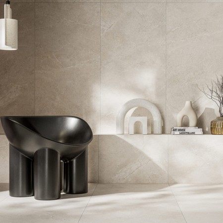 GRES DISTINCT IVORY SILKY CRISTAL (1 сорт) Cerrad