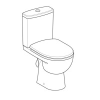 2397050UASTATUS Унітаз-компакт підлоговий, косий випуск, змивний бачок 3/6 л, нижній підвід, сидіння KOLO фото 2