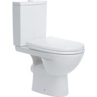 2397050UASTATUS Унітаз-компакт підлоговий, косий випуск, змивний бачок 3/6 л, нижній підвід, сидіння KOLO фото 1