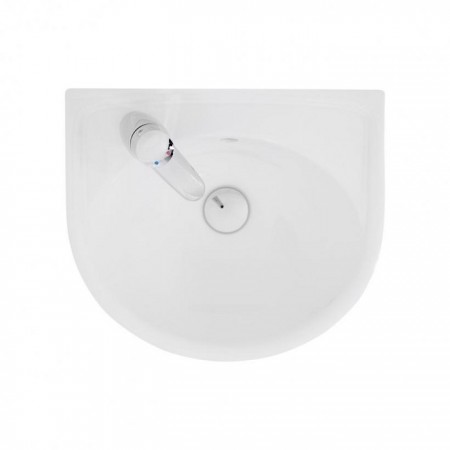 2323450UA STATUS Раковина 45 см, з переливом, лівий отвір (1 сорт) KOLO