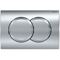 115.107.21.1 Delta01 Клавіша змиву з подвійним змивом: Глянцевий хром (1 сорт) Geberit промо фото 3