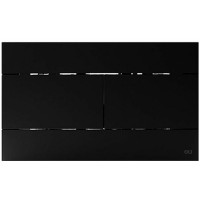 888780 OL120  Інсталяція механічна зі звукоізолюючою прокладкою +659056 Slim Клавіша, чорний мат (1  OLI