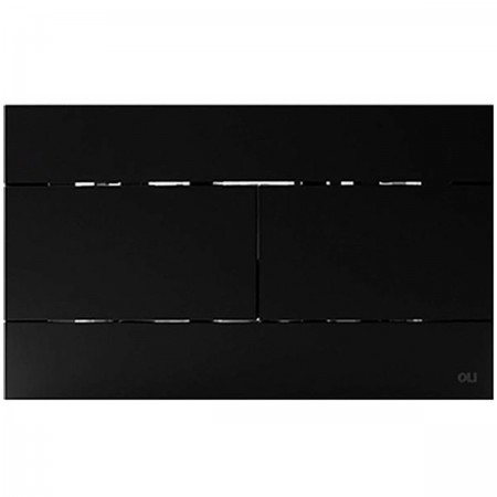 888780 OL120  Інсталяція механічна зі звукоізолюючою прокладкою +659056 Slim Клавіша, чорний мат (1  OLI