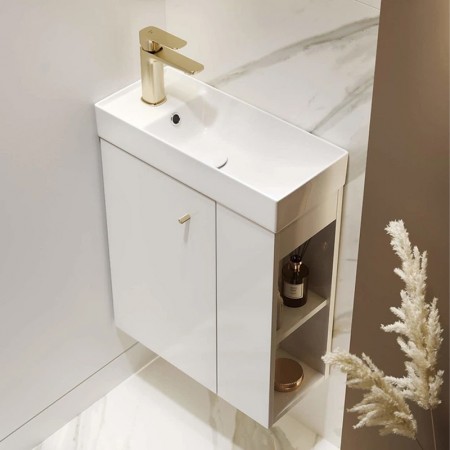 K677-005 Умивальник меблевий LARGA 50X22 білий EW (1 сорт) CERSANIT-С Україна