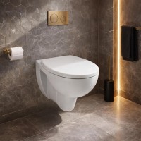 K99033000 Rekord  Підвісний унітаз, без обідка, в комплекті з дюропластовим сидінням, soft-close, Cl KOLO фото 5