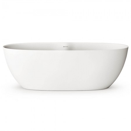 VABELL/00 BELLA Ванна окремостояча 170*80 см з литого (штучного) каменю, з інтегрованим сифоном, біл PAA