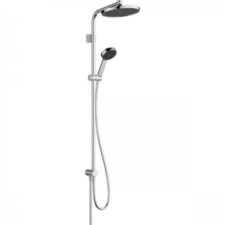 28074000 HG Activera S Душова система Showerpipe 240 1jet EcoSmart Reno Varia, хром (1 сорт) HANSGROHE