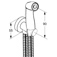 730420500 Bozz Душовий набір бідетта (1 сорт) Kludi фото 3