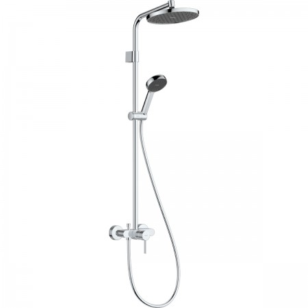 28875000 HG Activera S Душова система Showerpipe 240 1jet EcoSmart з одноважільним змішувачем Varia, HANSGROHE