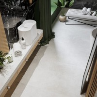 GRES MODERN CONCRETE SILKY CRISTAL SILVER (1 сорт) Cerrad