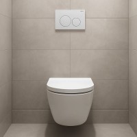 115.127.11.1 Delta20 round Клавіша змиву з подвійним змивом: Альпійський білий глянець (1 сорт) Geberit промо фото 5