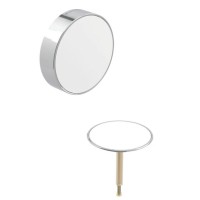 150.300.KJ.1 Декоративний комплект Geberit Split, d52, для зливу-переливу для ванни з поворотним мех Geberit