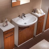 2196500U Nova Раковина меблева 65 см, з 1-отв. під зміш, з переливом, білий глянець (1 сорт) KOLO фото 2